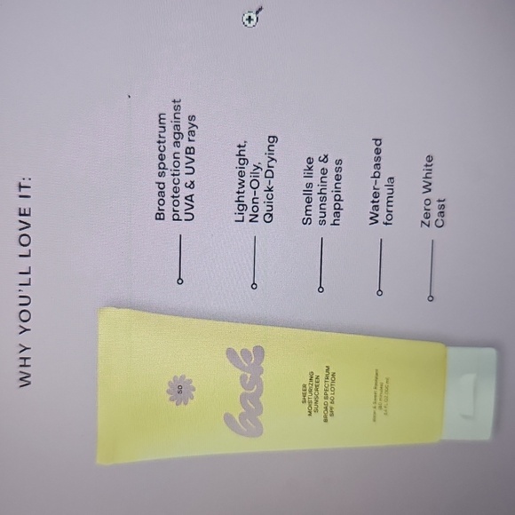 NEW Bask Sheer Moisturizing Sunscreen SPF 30 Lotion 3.4 OZ - Picture 2 of 8